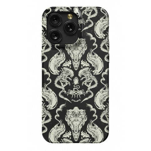 Alien Xenomorph Pattern Phone Case Phone Case