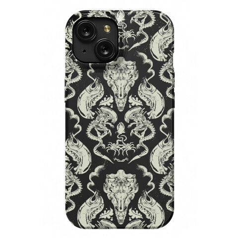 Alien Xenomorph Pattern Phone Case Phone Case