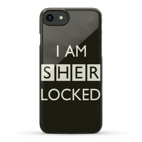 I Am Sherlocked Phone Case