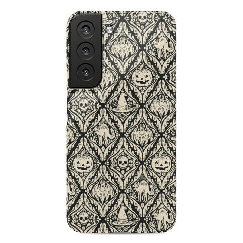 Spooky Vintage Halloween Pattern Phone Case