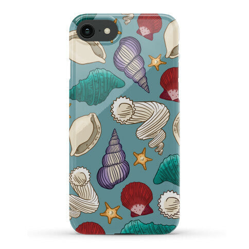 Seashell Pattern Phone Case