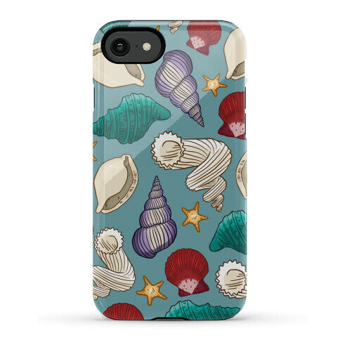 Seashell Pattern Phone Case