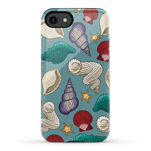 Seashell Pattern Phone Case