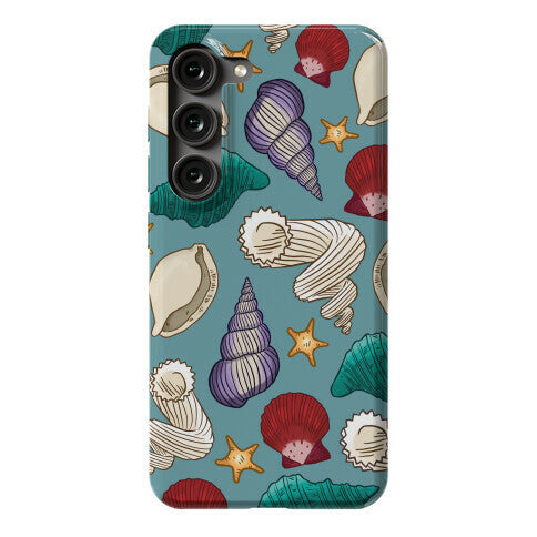 Seashell Pattern Phone Case