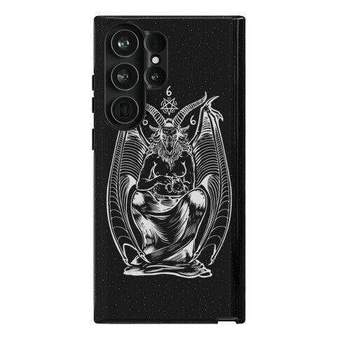 Pet Cats. Hail Satan. Phone Case