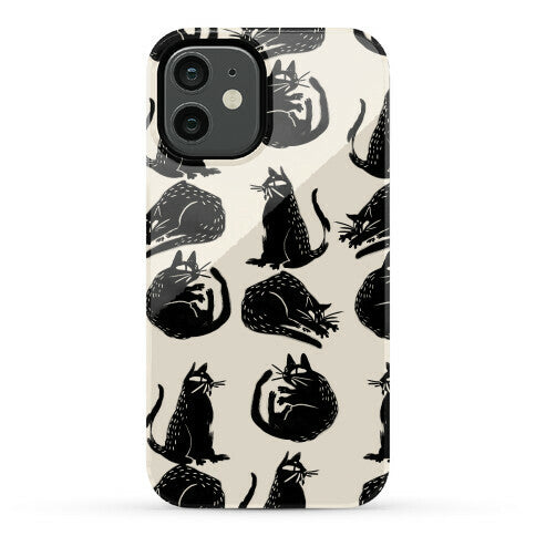 Cat Shapes Phone Case