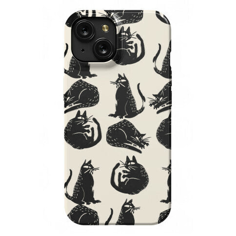 Cat Shapes Phone Case