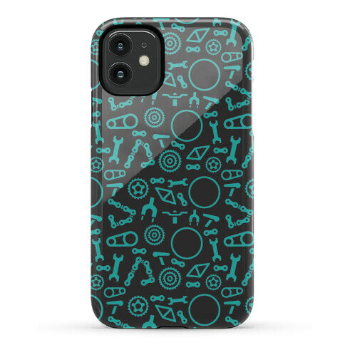 Bike Parts Pattern Phone Case