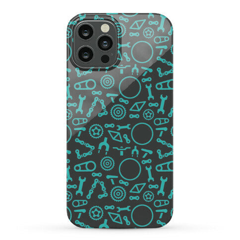 Bike Parts Pattern Phone Case