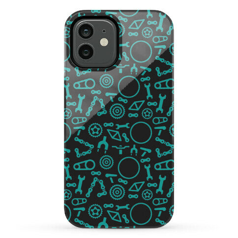 Bike Parts Pattern Phone Case