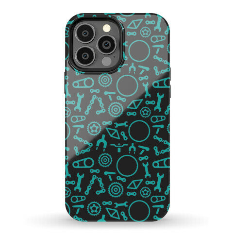 Bike Parts Pattern Phone Case
