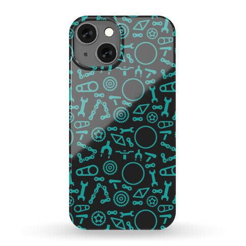 Bike Parts Pattern Phone Case