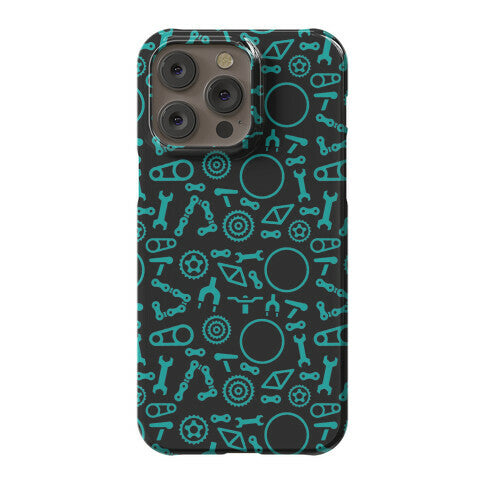 Bike Parts Pattern Phone Case