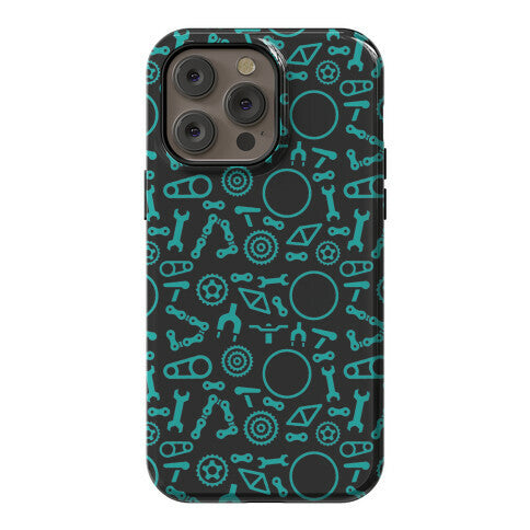 Bike Parts Pattern Phone Case