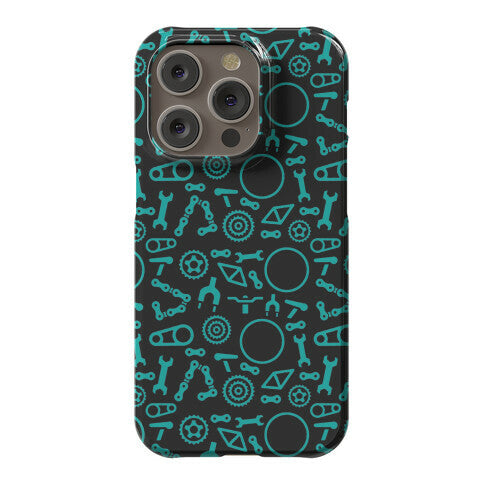 Bike Parts Pattern Phone Case