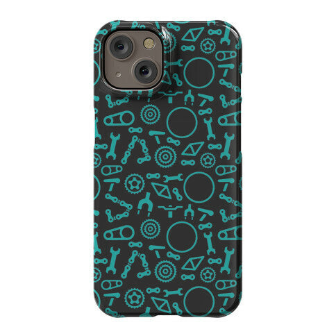 Bike Parts Pattern Phone Case