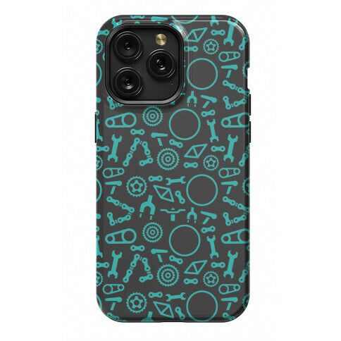 Bike Parts Pattern Phone Case