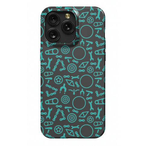 Bike Parts Pattern Phone Case