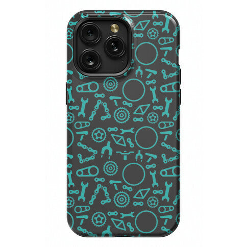 Bike Parts Pattern Phone Case