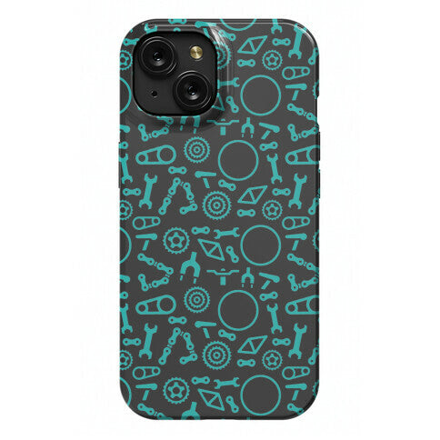 Bike Parts Pattern Phone Case