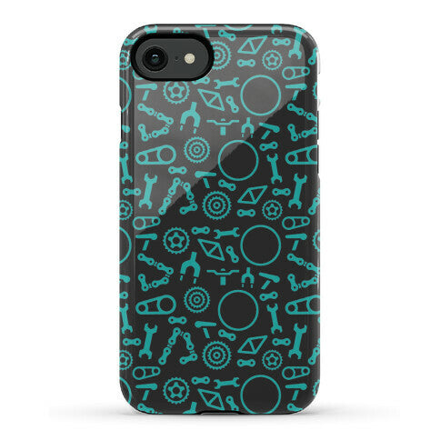Bike Parts Pattern Phone Case
