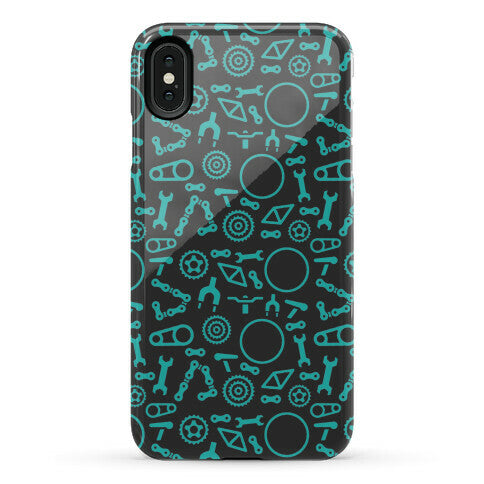 Bike Parts Pattern Phone Case