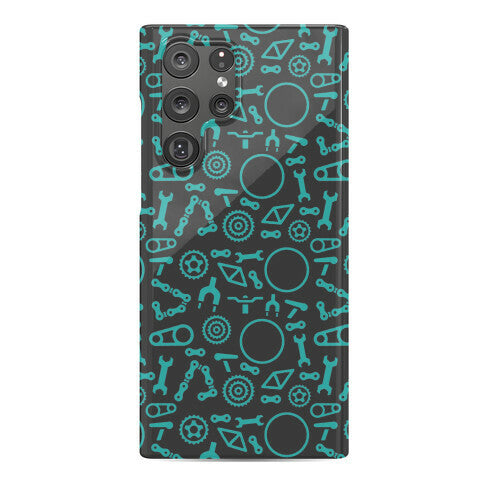 Bike Parts Pattern Phone Case