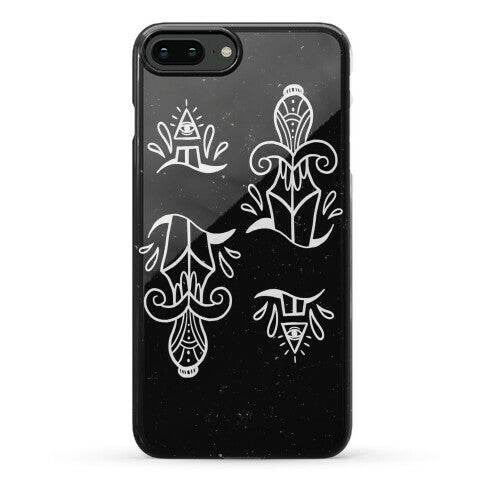 Illuminati Tattoo Daggers Phone Case