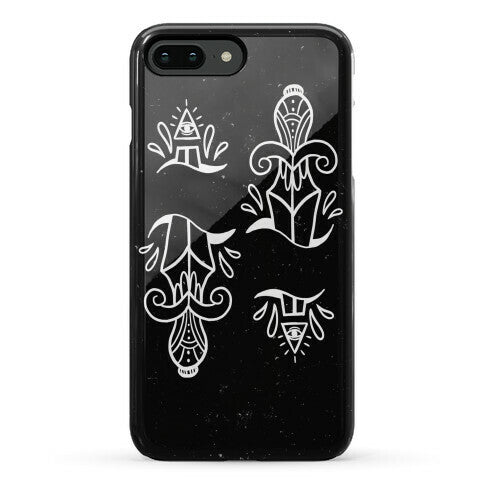 Illuminati Tattoo Daggers Phone Case
