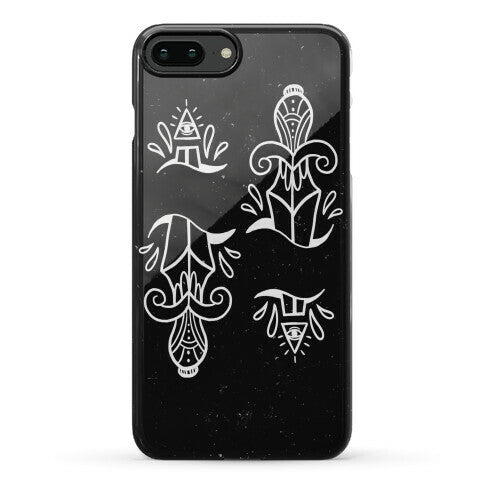 Illuminati Tattoo Daggers Phone Case