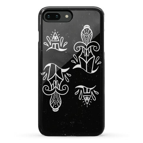 Illuminati Tattoo Daggers Phone Case