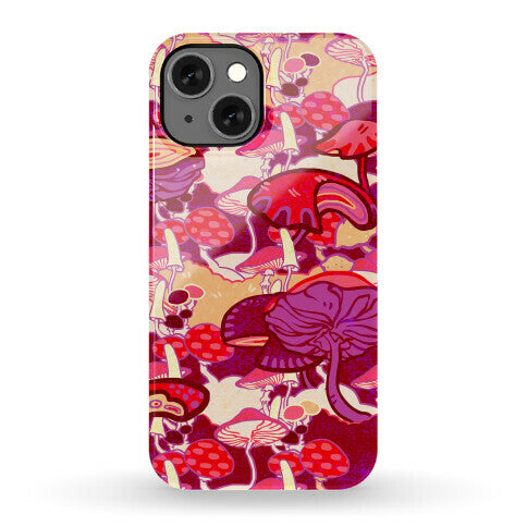 Mushroom Pattern Phone Case