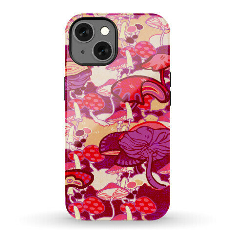 Mushroom Pattern Phone Case