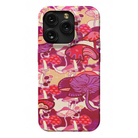 Mushroom Pattern Phone Case