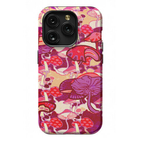 Mushroom Pattern Phone Case