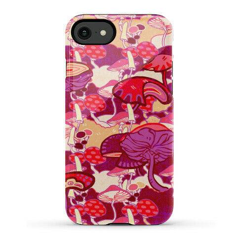 Mushroom Pattern Phone Case
