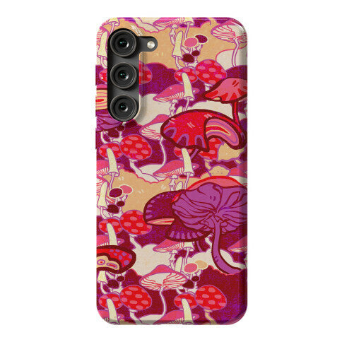 Mushroom Pattern Phone Case