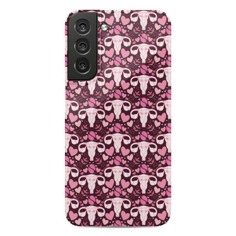 Uterus Pattern Phone Case