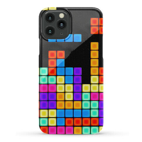 Tetris Pattern Phone Case