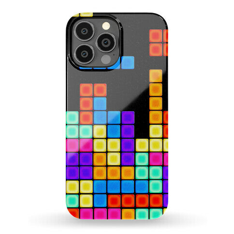 Tetris Pattern Phone Case