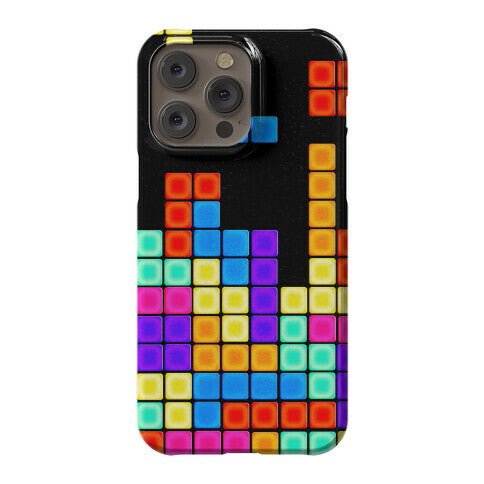 Tetris Pattern Phone Case