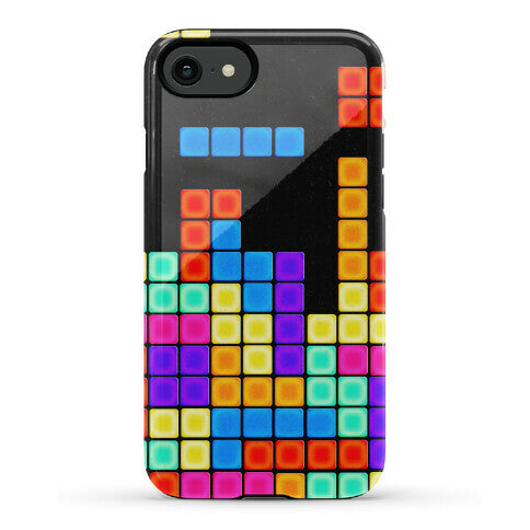 Tetris Pattern Phone Case
