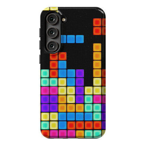 Tetris Pattern Phone Case