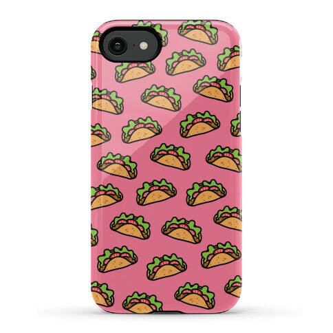 Taco Pattern Phone Case