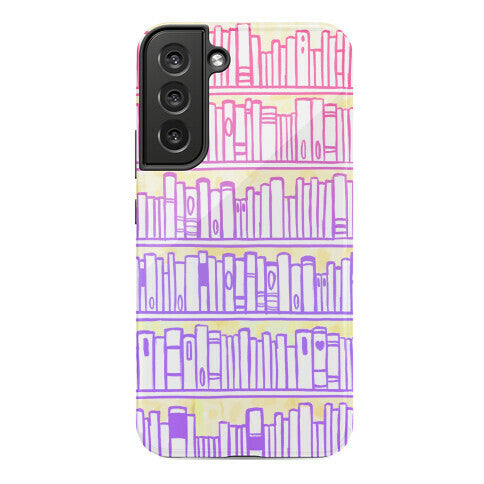 Bookshelf Pattern Phone Case