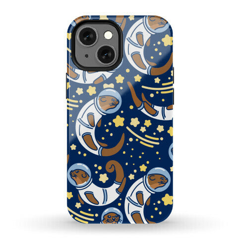 Otters In Space Phone Case