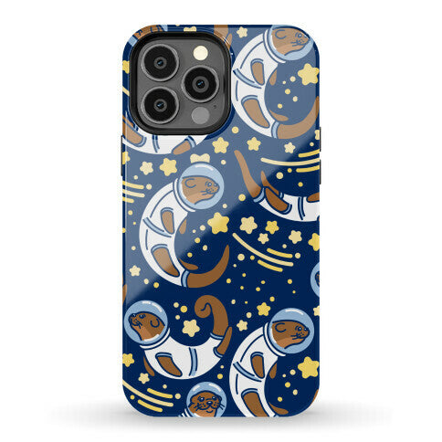 Otters In Space Phone Case