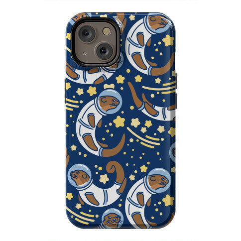 Otters In Space Phone Case