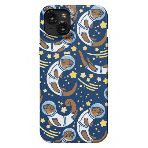 Otters In Space Phone Case