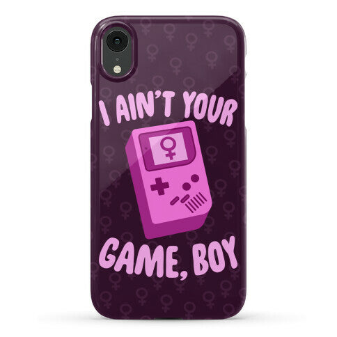 I Ain't Your Game, Boy Phone Case